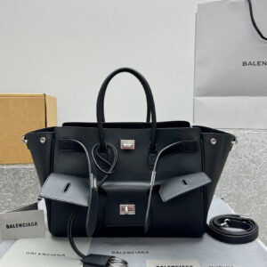 Balenciaga Bel Air Small Carry All Bag Black